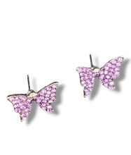 Load image into Gallery viewer, "Flower of the Sky" Butterfly Earrings