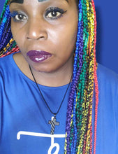 Load image into Gallery viewer, "Close to My Heart" Reversible Black Cross Necklace