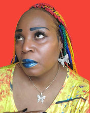 Load image into Gallery viewer, "Shimmer Wings" Butterfly Necklace and Earring Jewelry Set