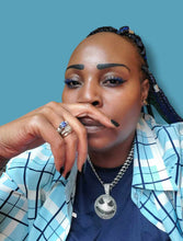 Load image into Gallery viewer, "Jacked Up-Scale" Necklace and Bracelet Stainless Steel Jewelry set