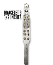 Load image into Gallery viewer, "Whip It" Black Leather Necklace and Bracelet Jewelry Set