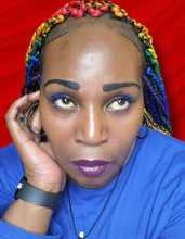 Load image into Gallery viewer, "Midnight Sparkle" Hoop Earrings