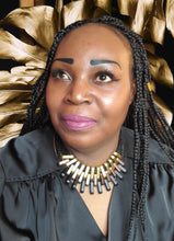 Load image into Gallery viewer, "Tantalizing Trifecta"-Tricolor Necklace and Earrings