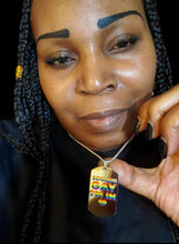 Load image into Gallery viewer, "Count Me In" LGBTQ+ Rainbow Pride Stainless Steel Multi color Necklace