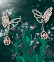 Load image into Gallery viewer, "Butterfly Garden" Earrings