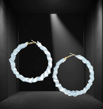 Load image into Gallery viewer, Favorite Jeans Hoop Earrings (Two Sizes to choose from)