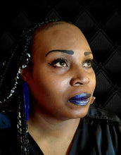 Load image into Gallery viewer, Royal Blue Waterfall Earrings