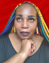 Load image into Gallery viewer, "Inclusive" Multicolor Wood Earrings