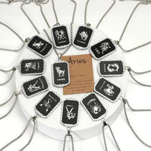 Load image into Gallery viewer, Reversible Tag Your Sign Necklaces (12 Styles to Choose From)