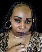 Load image into Gallery viewer, "Leopard Eclipse" Hoop Earrings