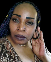 Load image into Gallery viewer, "Leopard Eclipse" Hoop Earrings