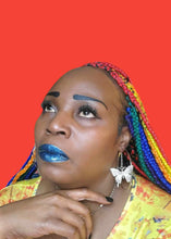 Load image into Gallery viewer, "Gleaming Butterfly" Earrings