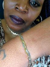 Load image into Gallery viewer, "Three Times Intertwined" Necklace and Bracelet Jewelry Set