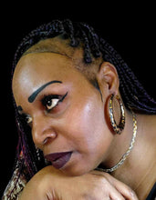 Load image into Gallery viewer, "Leopard Eclipse" Hoop Earrings