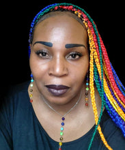 Load image into Gallery viewer, "Universe" Multicolor Necklace, Earring, and Bracelet Jewelry Set