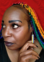 Load image into Gallery viewer, "Inclusive" Multicolor Wood Earrings