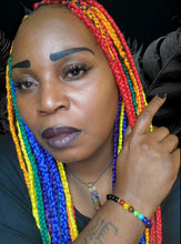 Load image into Gallery viewer, "Elements" Multicolor Necklace and Bracelet Jewelry Set