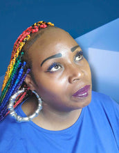 Load image into Gallery viewer, "Lighter Shade of the 90s" Hoop Earrings