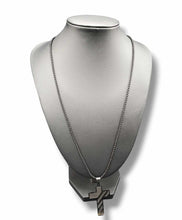 Load image into Gallery viewer, "Close to My Heart" Reversible Black Cross Necklace