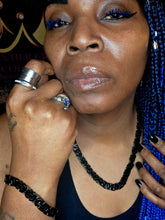 Load image into Gallery viewer, "Black and Mild" Necklace and Bracelet Jewelry Set