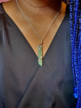 Load image into Gallery viewer, "Green Abundance" Necklace and Bracelet Jewelry Set