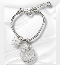 Load image into Gallery viewer, "Web We Weave" Charm Bracelet