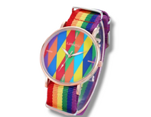 Load image into Gallery viewer, Rainbow Time Watch (2 styles to choose from)