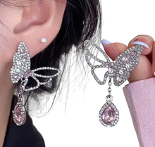 Load image into Gallery viewer, "Butterfly Garden" Earrings