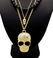 Load image into Gallery viewer, Skull Glam Necklace
