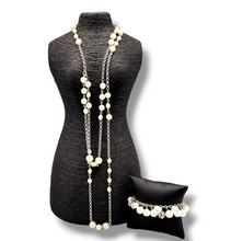Load image into Gallery viewer, "Promenade" White Jewelry Set