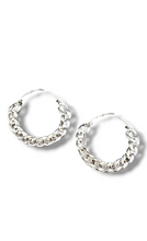 Load image into Gallery viewer, "Up In Chains" Hoops Earrings