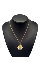 Load image into Gallery viewer, Formal Florals Necklace and Earrings