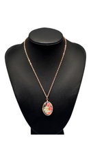 Load image into Gallery viewer, Sweet Sentiments Copper Necklace and Earrings