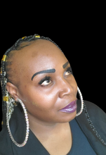 Load image into Gallery viewer, "The Big Kahuna" Oil Slick Hoop Earrings