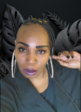 Load image into Gallery viewer, "The Big Kahuna" Oil Slick Hoop Earrings