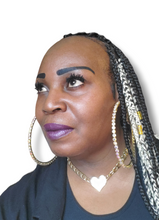 Load image into Gallery viewer, Blinged Out Deluxe Hoop Earrings (assorted colors to choose from)