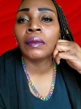 Load image into Gallery viewer, "Vivid Link" Necklace (Two sizes to choose from) Stainless Steel Multi color Necklace