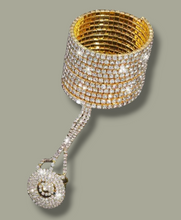 Load image into Gallery viewer, Wrapped and Dazzled Mitten (Bracelet and Ring Combo)