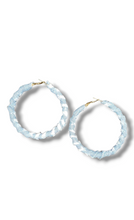 Load image into Gallery viewer, Favorite Jeans Hoop Earrings (Two Sizes to choose from)