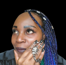 Load image into Gallery viewer, Sting Madness Black Double ring