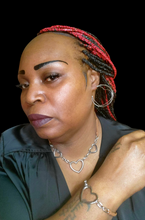 Load image into Gallery viewer, "Fashionable Flirt" Brown Heart Jewelry Set