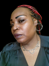 Load image into Gallery viewer, "Fashionable Flirt" Brown Heart Jewelry Set