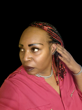 Load image into Gallery viewer, "Ice Rainbow" Multicolor Ear Crawler Earrings