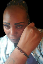 Load image into Gallery viewer, "Tribal Quest" Black Leather Necklace and Bracelet Jewelry Set