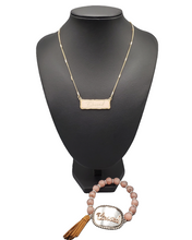 Load image into Gallery viewer, "Blessed" Jewelry Set