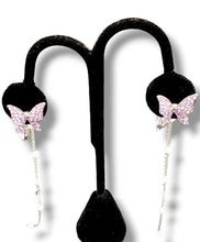 Load image into Gallery viewer, "Flower of the Sky" Butterfly Earrings