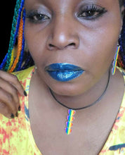 Load image into Gallery viewer, "Love 4 Pride" Necklace and Earring Jewelry Set