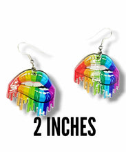 Load image into Gallery viewer, "Rainbow-licious" Earrings