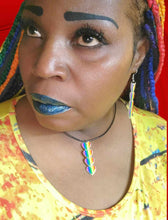 Load image into Gallery viewer, "Love 4 Pride" Necklace and Earring Jewelry Set