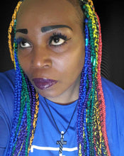 Load image into Gallery viewer, "Close to My Heart" Reversible Black Cross Necklace